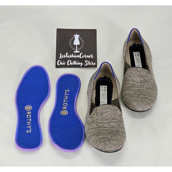 Rothy's Women's Grey Round Toe Slip On Flat Shoes Size 7.5 1996 - Picture 3 of 15